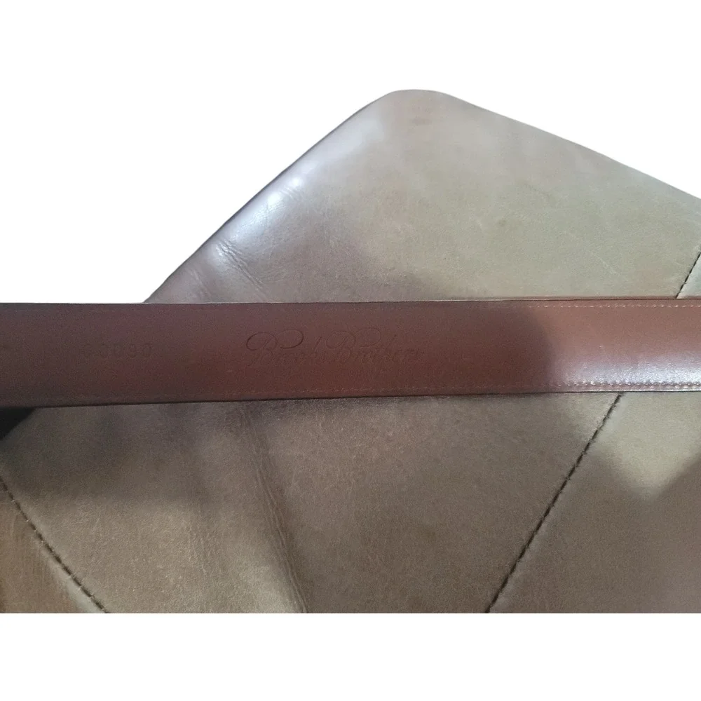 Brooks Brothers‎ Brown Leather Belt size 38